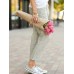 Solid Color Casual Drawstring Elastic Waist Soft Pant Solid Color Casual Drawstring Elastic Waist Soft Pant