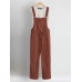 Waist Drawstring Pockets Straps Jumpsuit Waist Drawstring Pockets Straps Jumpsuit