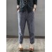 Vintage Striped Pockets Cotton Harem Pants Vintage Striped Pockets Cotton Harem Pants