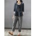 Vintage Striped Pockets Cotton Harem Pants Vintage Striped Pockets Cotton Harem Pants