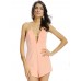 Women Sexy Deep V Hollow Sleeveless Solid Color Jumpsuit Women Sexy Deep V Hollow Sleeveless Solid Color Jumpsuit