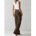 High Waist Casual Harem Wide Leg Baggy Pants High Waist Casual Harem Wide Leg Baggy Pants