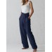 High Waist Casual Harem Wide Leg Baggy Pants High Waist Casual Harem Wide Leg Baggy Pants