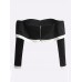 Sexy Off-shoulder Layered Long Sleeve Women Crop Top Sexy Off-shoulder Layered Long Sleeve Women Crop Top