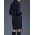 Casual Knitting Pure Color Turtleneck Long Sleeve Women Dresses Casual Knitting Pure Color Turtleneck Long Sleeve Women Dresses