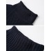 Casual Knitting Pure Color Turtleneck Long Sleeve Women Dresses Casual Knitting Pure Color Turtleneck Long Sleeve Women Dresses