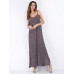 Sexy Women Sleeves Floral Print Maxi Dresses Sexy Women Sleeves Floral Print Maxi Dresses