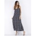 Sexy Women Sleeves Floral Print Maxi Dresses Sexy Women Sleeves Floral Print Maxi Dresses