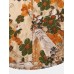 Mens Vintage Floral Oil Printting Short Sleeve Shirts Mens Vintage Floral Oil Printting Short Sleeve Shirts