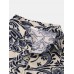 Mens Ethnic Style Ptinting Loose Turndown Collar Short Sleeve Casual Shirts Mens Ethnic Style Ptinting Loose Turndown Collar Short Sleeve Casual Shirts