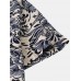 Mens Ethnic Style Ptinting Loose Turndown Collar Short Sleeve Casual Shirts Mens Ethnic Style Ptinting Loose Turndown Collar Short Sleeve Casual Shirts