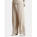Mens Baggy Brief Pure Color Casual Elastic Waist Wide Leg Thin Straight Pants Mens Baggy Brief Pure Color Casual Elastic Waist Wide Leg Thin Straight Pants