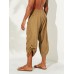 Mens Corduroy Casual Ethnic Style Calf-Length Loose Drawstring Harem Pants Mens Corduroy Casual Ethnic Style Calf-Length Loose Drawstring Harem Pants