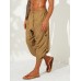 Mens Corduroy Casual Ethnic Style Calf-Length Loose Drawstring Harem Pants Mens Corduroy Casual Ethnic Style Calf-Length Loose Drawstring Harem Pants