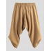Mens Corduroy Casual Ethnic Style Calf-Length Loose Drawstring Harem Pants Mens Corduroy Casual Ethnic Style Calf-Length Loose Drawstring Harem Pants