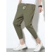 Mens Cotton Linen Solid Color Slim Fit Casual Pants Mens Cotton Linen Solid Color Slim Fit Casual Pants