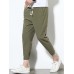 Mens Cotton Linen Solid Color Slim Fit Casual Pants Mens Cotton Linen Solid Color Slim Fit Casual Pants