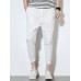 Mens Cotton Linen Solid Color Slim Fit Casual Pants Mens Cotton Linen Solid Color Slim Fit Casual Pants