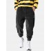 Mens Chinese Style Corduroy Solid Color Multi Pockets Ankle Banded Pants Mens Chinese Style Corduroy Solid Color Multi Pockets Ankle Banded Pants