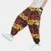 Mens Ethnic Printed Drawstring Loose Harem Pants Mens Ethnic Printed Drawstring Loose Harem Pants