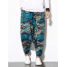 Mens Cotton Linen Ethic Hip Hop Wide Leg Loose Baggy Harem Pants Mens Cotton Linen Ethic Hip Hop Wide Leg Loose Baggy Harem Pants
