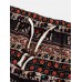 Mens Ethnic Printing Drawstring Elastic Waist Casual Straight Shorts Mens Ethnic Printing Drawstring Elastic Waist Casual Straight Shorts
