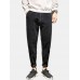 Mens Plain Corduroy Embroidery Button Zipper Straight Pants Mens Plain Corduroy Embroidery Button Zipper Straight Pants