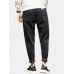 Mens Plain Corduroy Embroidery Button Zipper Straight Pants Mens Plain Corduroy Embroidery Button Zipper Straight Pants