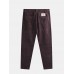 Mens Plain Corduroy Embroidery Button Zipper Straight Pants Mens Plain Corduroy Embroidery Button Zipper Straight Pants