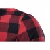Mens Plaid Pattern Round Neck Short Sleeve T-shirt Mens Plaid Pattern Round Neck Short Sleeve T-shirt