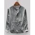 Mens Cotton Vintage Solid Casual Long Sleeve Henley Shirt Mens Cotton Vintage Solid Casual Long Sleeve Henley Shirt