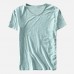 Mens 100% Cotton Round Neck Solid Color Short Sleeve Loose T-Shirts Mens 100% Cotton Round Neck Solid Color Short Sleeve Loose T-Shirts