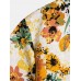Mens Vacation Style Tropical Floral Printed Stand Collar Short Sleeve Henley Shirt Mens Vacation Style Tropical Floral Printed Stand Collar Short Sleeve Henley Shirt